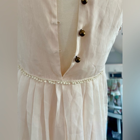 Altar'd State Cream Mini Dress or Tunic New with Tags - Picture 8 of 9